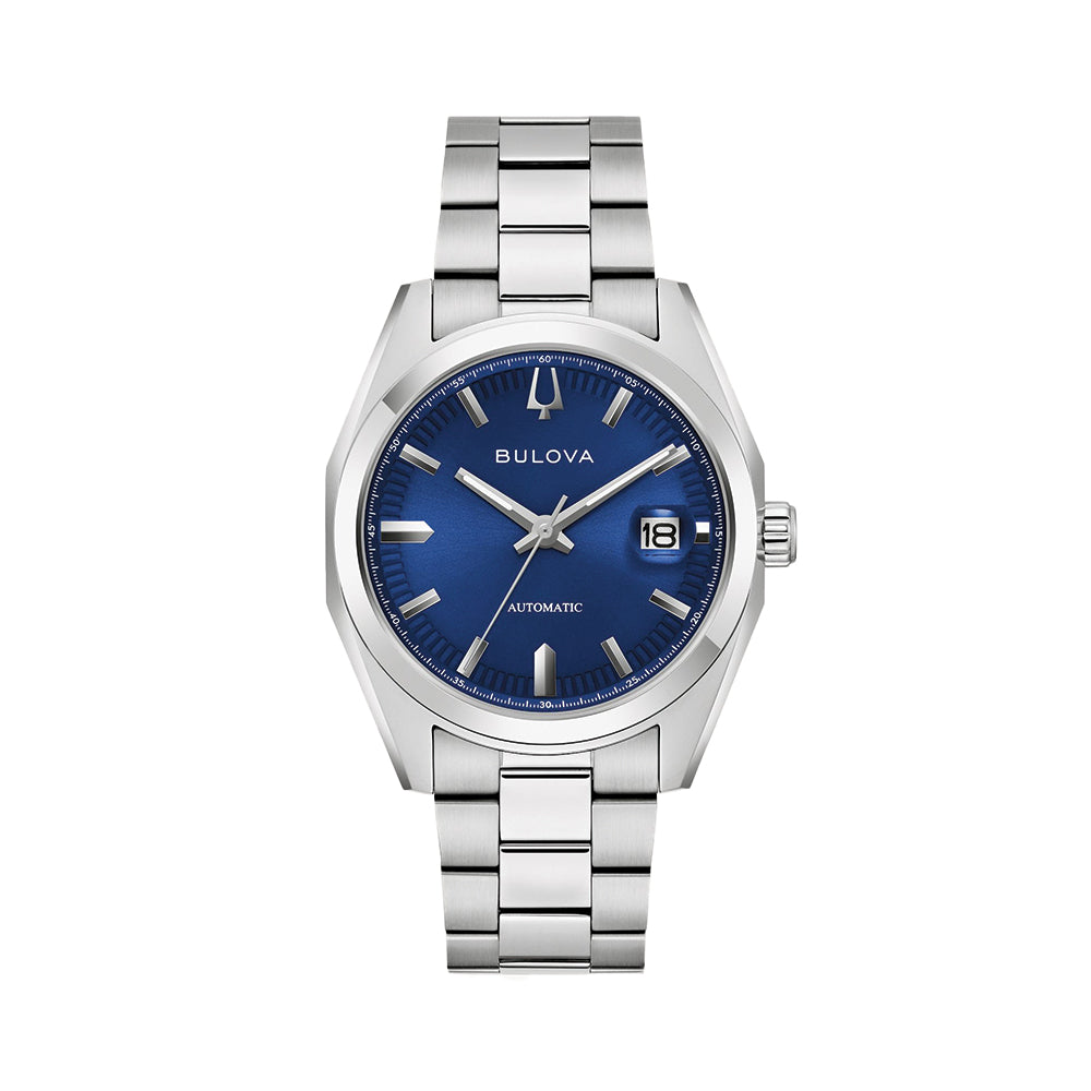 Bulova Classic Surveyor Automatic 39mm - Blue on Bracelet